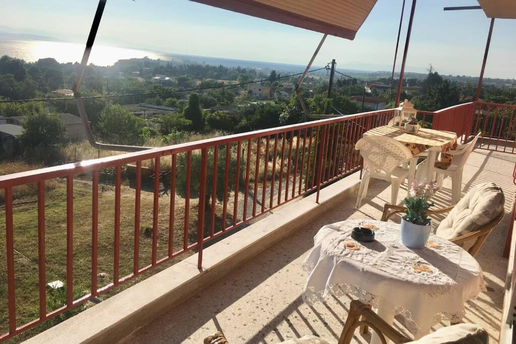 Eva Apartment With Great View Epanomi Extérieur photo